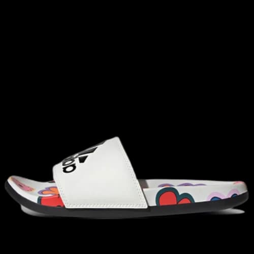 adidas Adilette Comfort Slides 'Off White Core Black' (Women's)