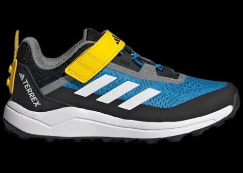 adidas Terrex Agravic Flow Trail LEGO Bright Blue Cloud White Grey Three (GS)