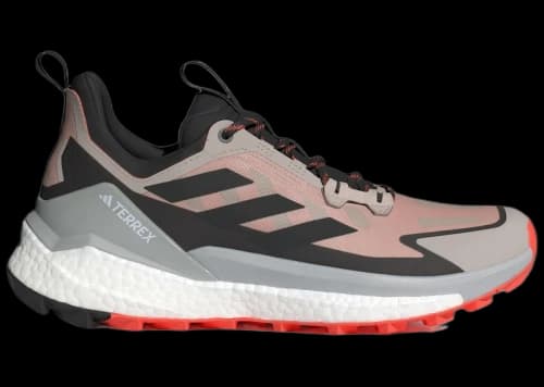 adidas Terrex Free Hiker 2.0 Low Wonder Beige Core Black Semi Impact Orange