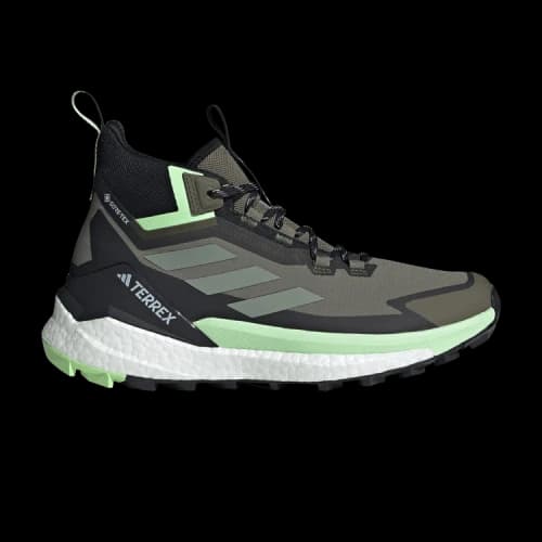 adidas Terrex Free Hiker Gore-Tex 2.0 Olive Strata Silver Green Aurora Black