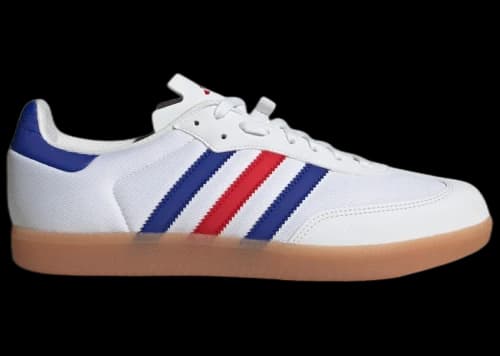 adidas The Velosamba Made With Nature Cloud White Lucid Blue Better Scarlet