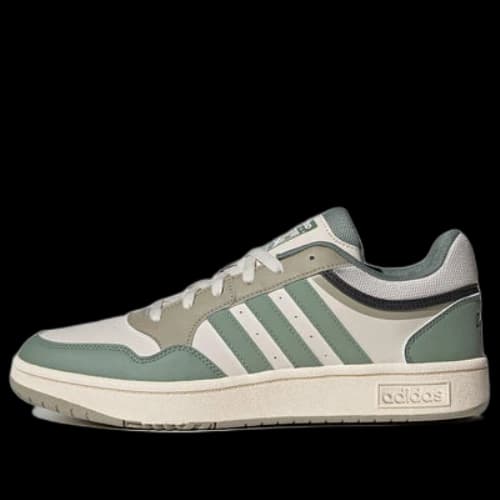 adidas Hoops 3.0 Shoes 'Cream White Green'