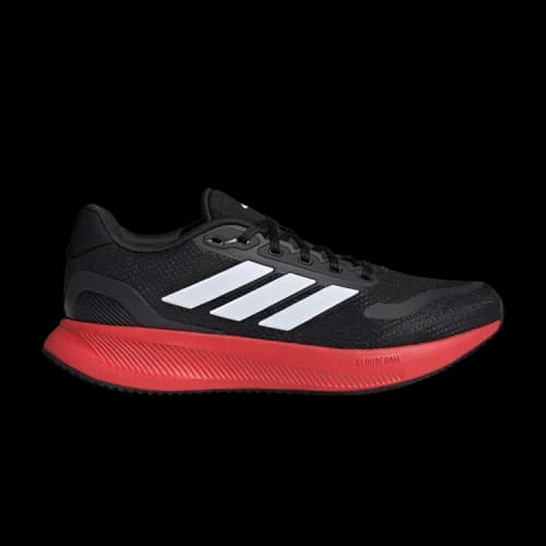 adidas Runfalcon 5 Core Black Cloud White Bright Red
