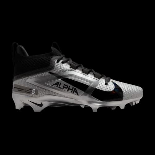 Nike Alpha Menace 4 Elite Saquon Barkley Metallic Silver