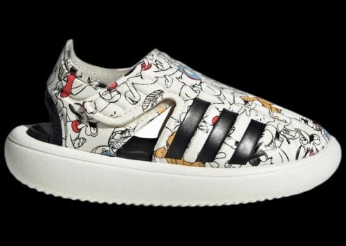 adidas Water Sandals Disney Off White Core Black Cloud White (TD)
