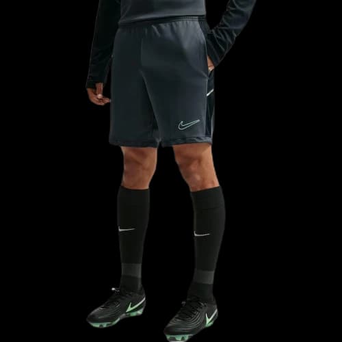 Nike Academy Soccer Bottoms Men's Charcoal Gray Straight Fit