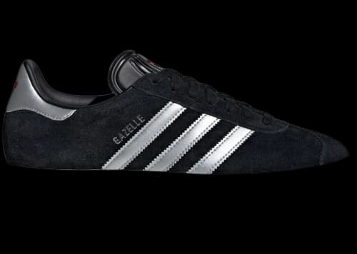 adidas Gazelle Core Black Silver Metallic
