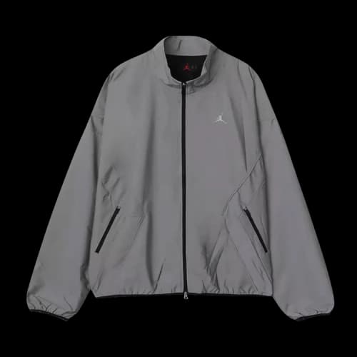 Air Jordan Brooklyn Hike Mike Reflective Draft Jacket 'Metallic Silver'