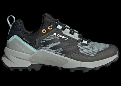 adidas Terrex Swift R3 Gore-Tex Semi Flash Aqua Core Black Wonder Beige (Women's)