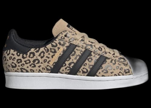 adidas Superstar Magic Beige Black Hazy Orange (GS)