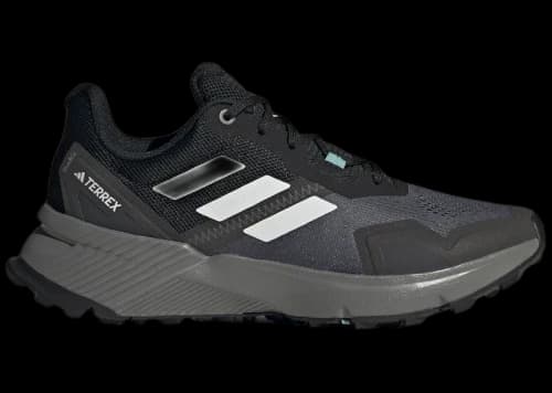 adidas Terrex Soulstride Core Black Crystal White Grey (Women's)