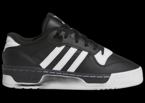 adidas Rivalry Low Core Black Cloud White (GS)