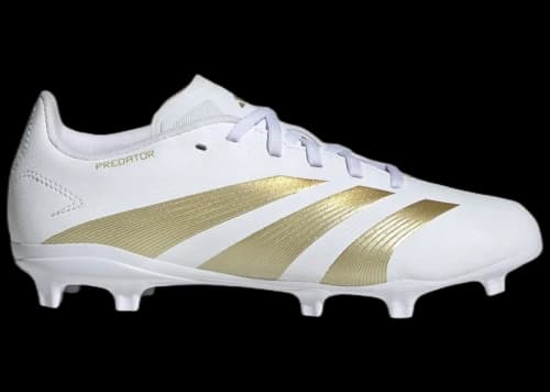adidas Predator League FG Cloud White Gold Metallic Sandy Beige Met (GS)