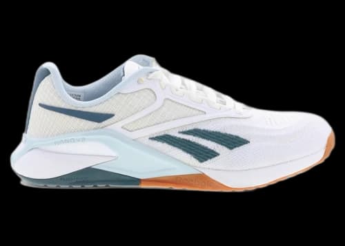 Reebok Nano X2 White Feel Good Blue Hoops Blue (Women's)