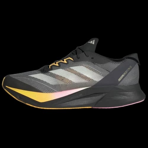 adidas Adizero Boston 12 Core Black Zero Metalic Spark