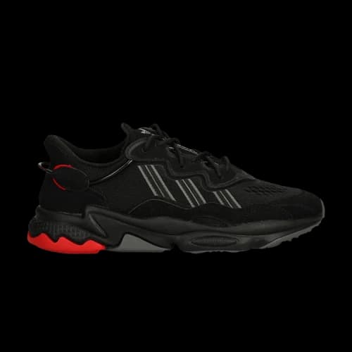 adidas Ozweego 'Black Grey Scarlet'