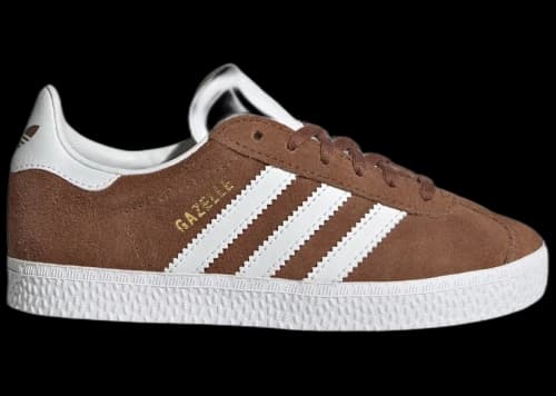 adidas Gazelle Preloved Brown Cloud White Gold Metallic (PS)