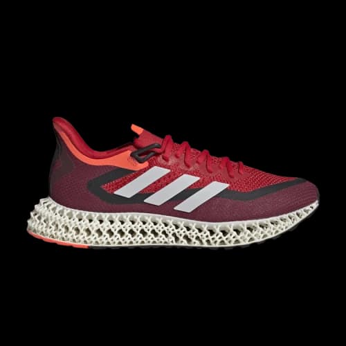 adidas 4DFWD 2 Better Scarlet Cloud White Solar Red