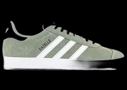 adidas Gazelle Silver Green (Women's)