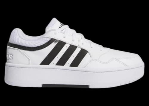 adidas Hoops 3.0 Bold White Core Black (Women's)