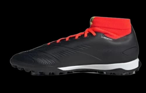 adidas Predator 24 League Turf Core Black Cloud White Solar Red