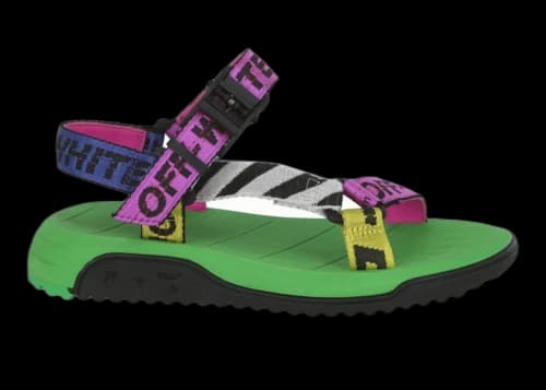 OFF-WHITE New Trek Sandal Fuchsia Green (Women's)