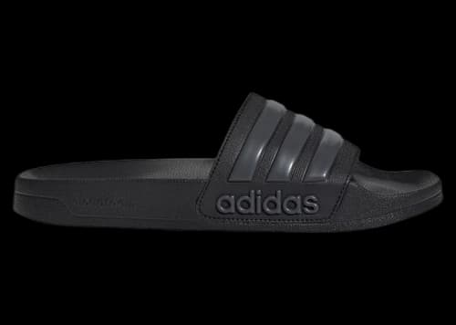 adidas Adilette Shower Slides Core Black Grey Five