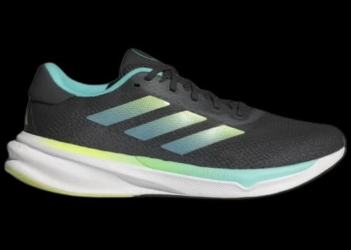 adidas Supernova Stride Core Black Pulse Lime Flash Aqua