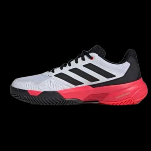 adidas CourtJam Control 3 'White Black Lucid Red'