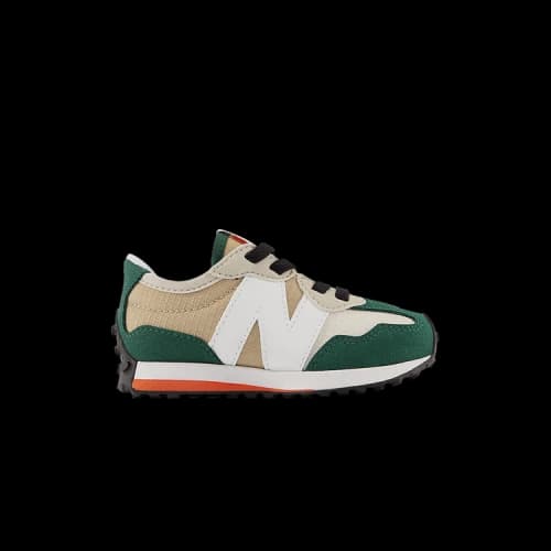 New Balance 327 Bungee Lace Toddler Wide 'Nightwatch Green Incense'