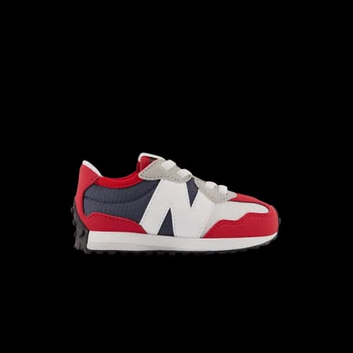 New Balance 327 Bungee Lace Toddler Wide 'Team Red Natural Indigo'