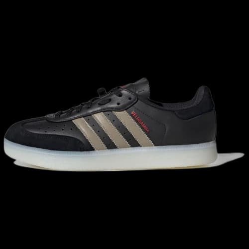 adidas Velosamba Leather Core Black Cyber Metallic Pure Ruby