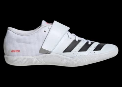 adidas Adizero Throws Cloud White Core Black Lucid Red