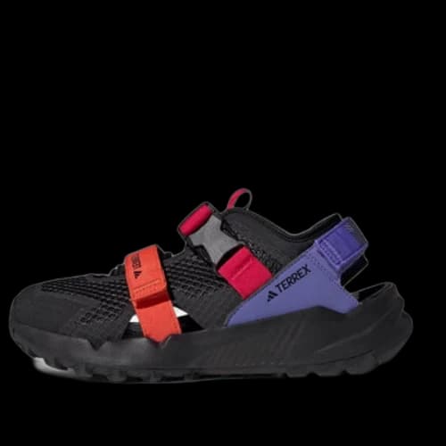 adidas Terrex Hydroterra Sandals 'Black Blue Red Orange'