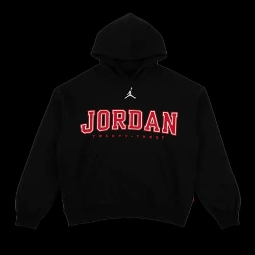 Air Jordan Brooklyn Fleece Oversized Hoodie 'Black/Summit White'