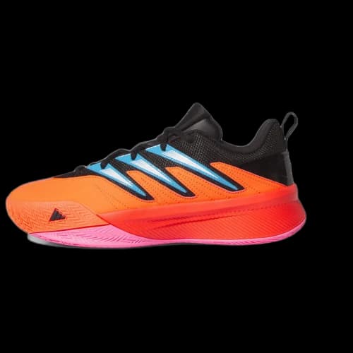 adidas Dame Certified 3 Low Solar Red Core Black Cloud White