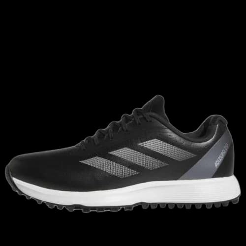 (GS) adidas Adizero ZG Spikeless Golf 'Core Black Silver Metallic Iron Metallic'