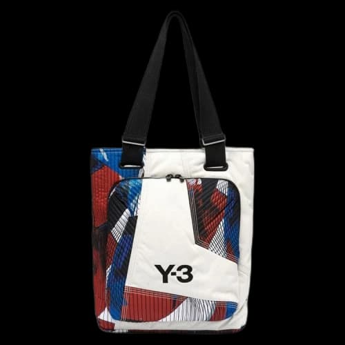 Y-3 Allover Print Tote Bag 'Semi Solar Red/Blue Rush'