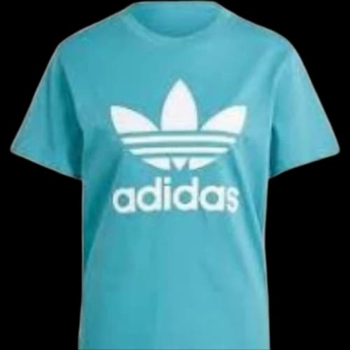 adidas Adicolor Classics Trefoil T-Sihirt Asia Sizing 'Teal White' (Women's)