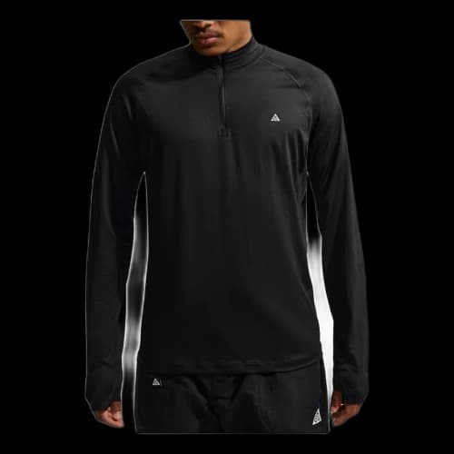 Nike x ACG Wildsee Dri-FIT 1 4-Zip T-Shirt 'Black Summit White'