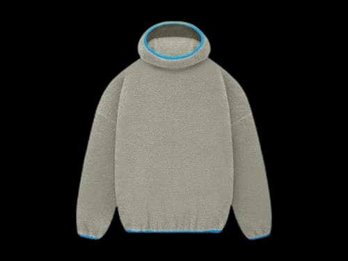Fear of God Athletics Polar Fleece Hike Hoodie Clay