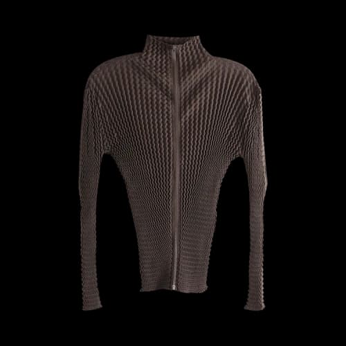 Issey Miyake Spongy Jacket 'Dark Brown'