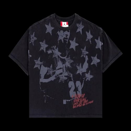 Air Jordan M J IH Star Short-Sleeve Tee 'Black'