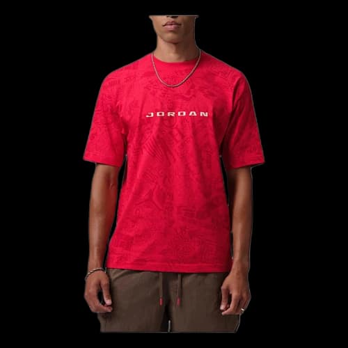 Jordan Brooklyn T-Shirt 'University Red Phantom'