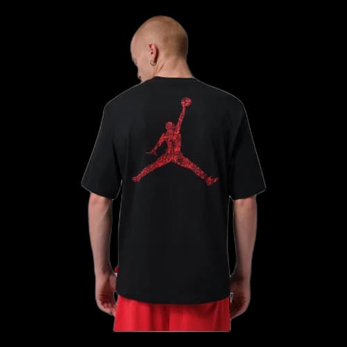 Jordan Brooklyn T-Shirt 'Black University Red'