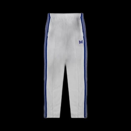 Needles Velour Track Pant 'White'