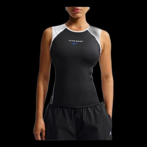 Nike Sportswear Tank Top 'Black White' (Women's)
