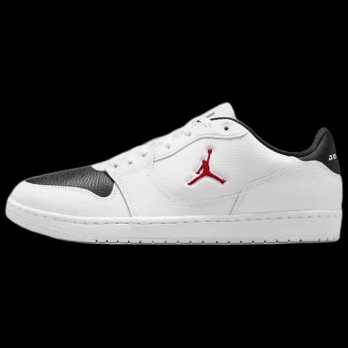 Jordan Access Court Low White Black Gym Red