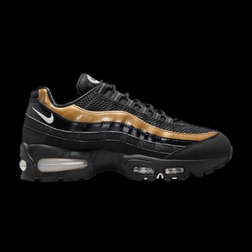 Nike Air Max 95 SE Big Bubble Black Metallic Gold (Women's)