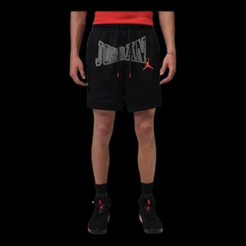 Jordan Brooklyn 18cm Shorts 'Black Infrared 23'